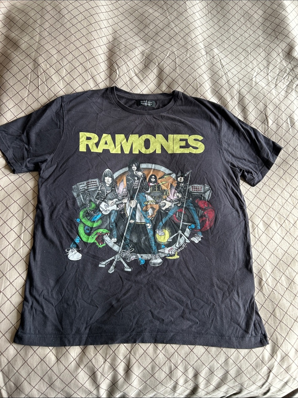 🏷️2/$15 tees: Ramones Rock Tshirt -Zara Men